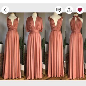 Convertible Multi-Wrap Bridesmaid Dress